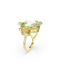 Swarovski Gema Gold-Tone Plated Open Ring