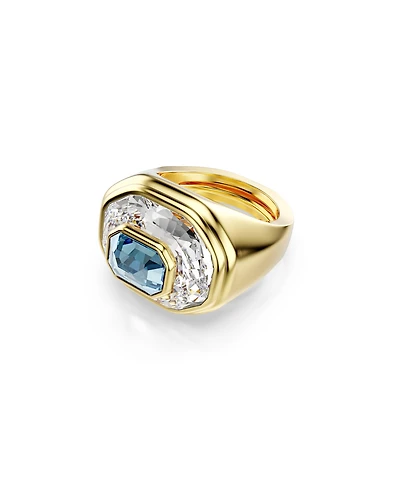 Swarovski Chroma Gold-Tone Plated Cocktail Ring