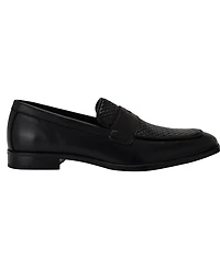 Guess Men's Hacon Woven Texture Square Toe Dress Loafers