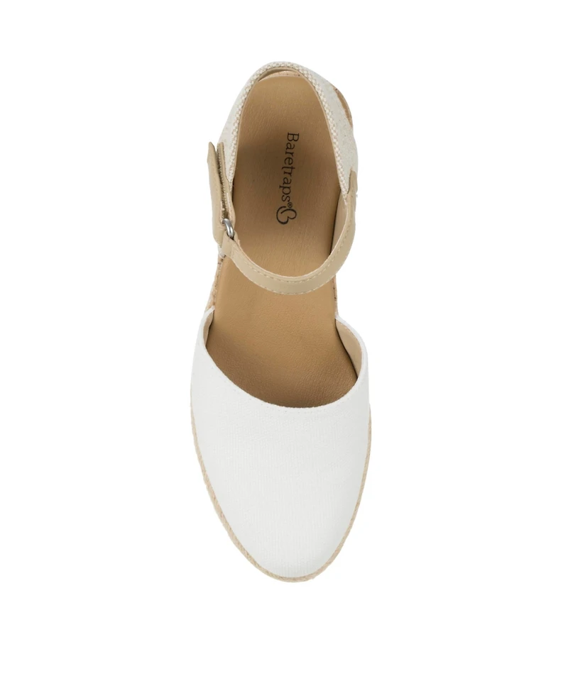 Baretraps Women's Alycia Closed Toe Wedge Sandals