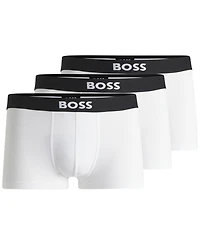 Boss by Hugo Men's 3-Pack Icon Trunks
