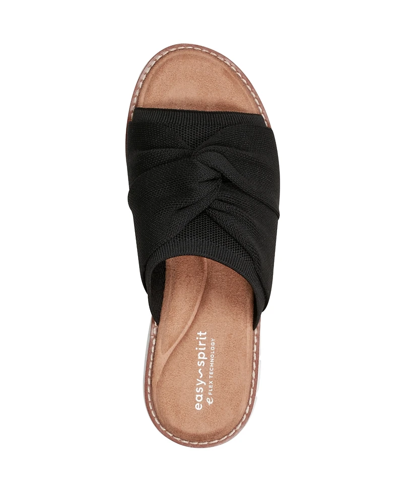 Easy Spirit Women's Josy eFlex Lightweight Knotted Sandals