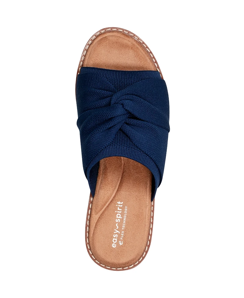 Easy Spirit Women's Josy eFlex Lightweight Knotted Sandals