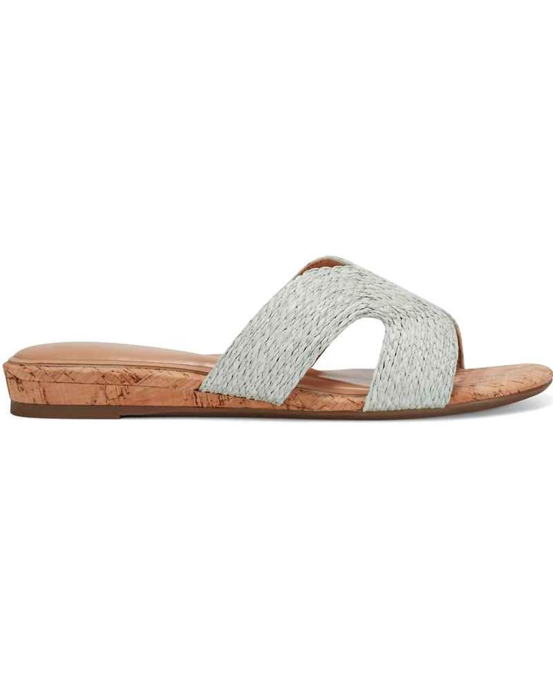 Easy Spirit Women's Christy Slip On Casual Flat Sandals
