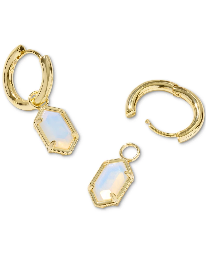 Kendra Scott 14k Gold-Plated Hallie Huggie Earrings
