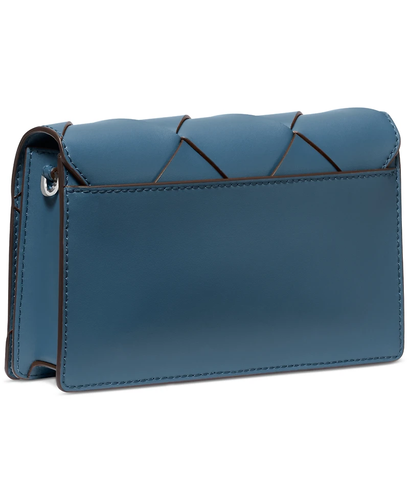 Michael Kors Jet Set Small Flap Chain Leather Crossbody