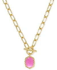 Kendra Scott 14k Gold-Plated Stone 18" Pendant Necklace