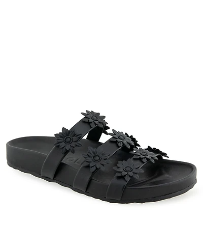 Aerosoles Women's Leflor Round Toe Flatform Sandals