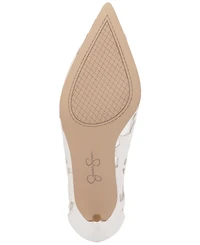 Jessica Simpson Women's Erinia Cutout Floral Pumps
