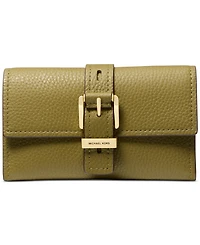 Michael Michael Kors Nolita Medium Flap Trifold Leather Wallet