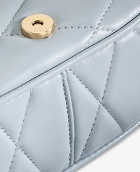 Giani Bernini Small Quilted Saddle Crossbody, Exclusively at Macy's