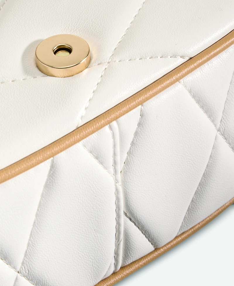 Giani Bernini Small Quilted Saddle Crossbody