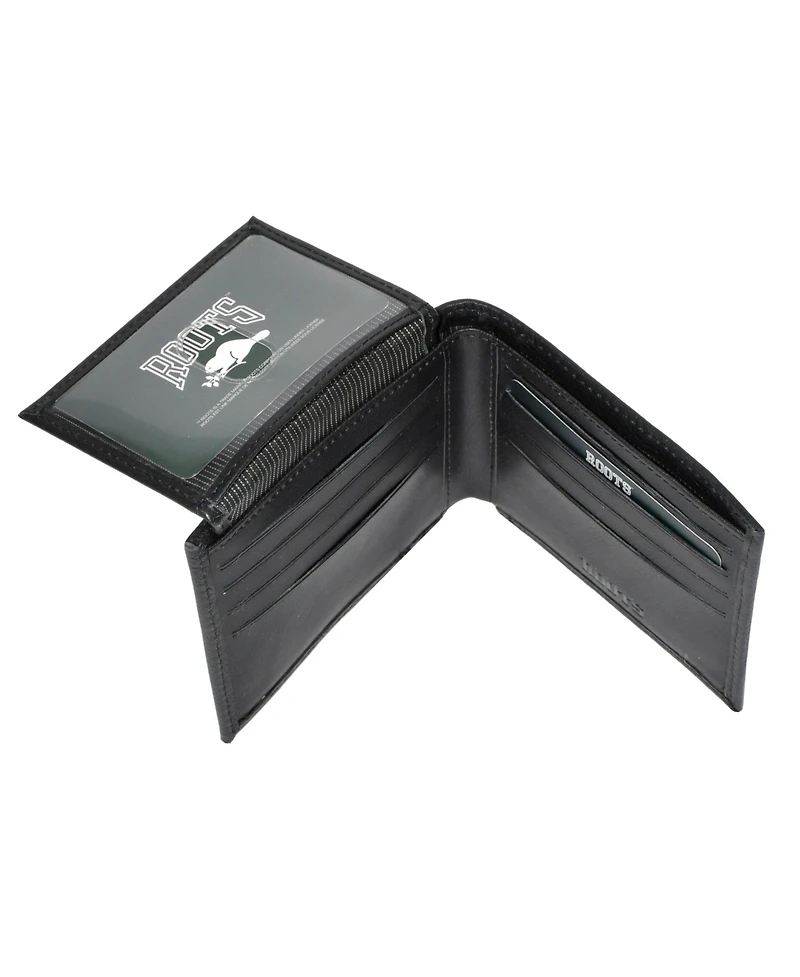 Roots Men's Men Slim Wallet with Top Flap