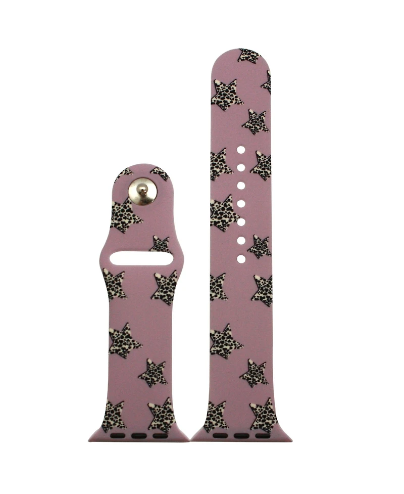 Olivia Pratt Star Printed Silicone Apple Watch Bands