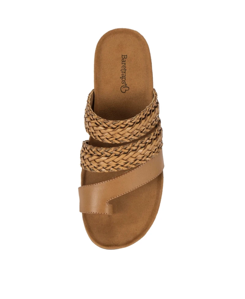 Baretraps Women's Jonelle Slide Flat Sandals