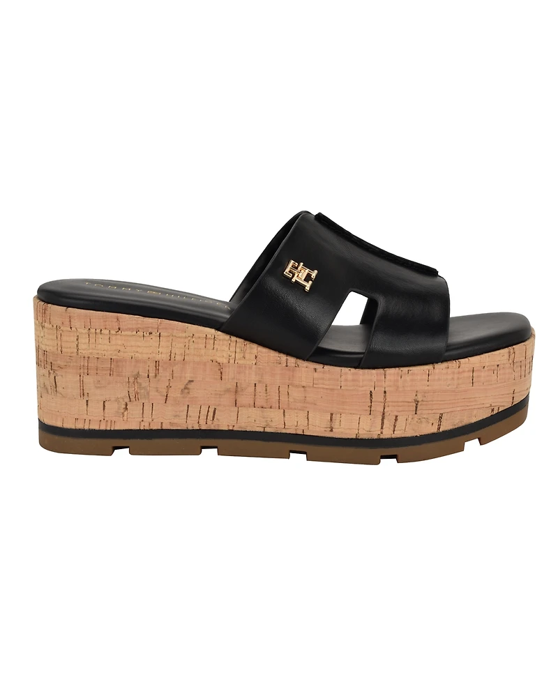 Tommy Hilfiger Women's Heliena Platform Wedge Sandals
