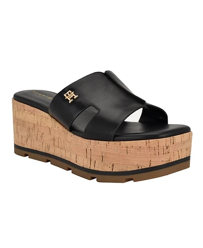 Tommy Hilfiger Women's Heliena Platform Wedge Sandals