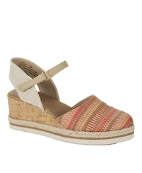Baretraps Women's Alycia Closed Toe Wedge Sandals