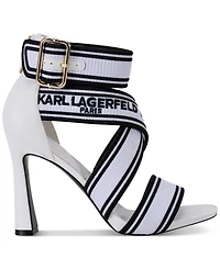 Karl Lagerfeld Paris Women's Careliz Strappy Sandals