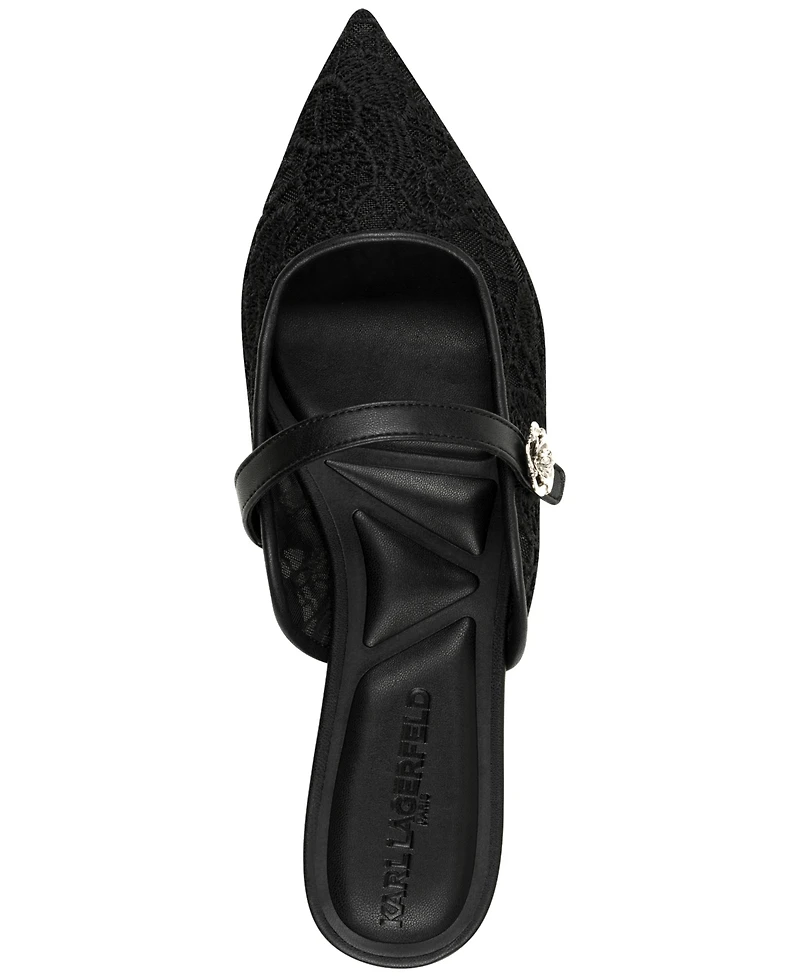 Karl Lagerfeld Paris Women's Vadyn Pointed-Toe Flats
