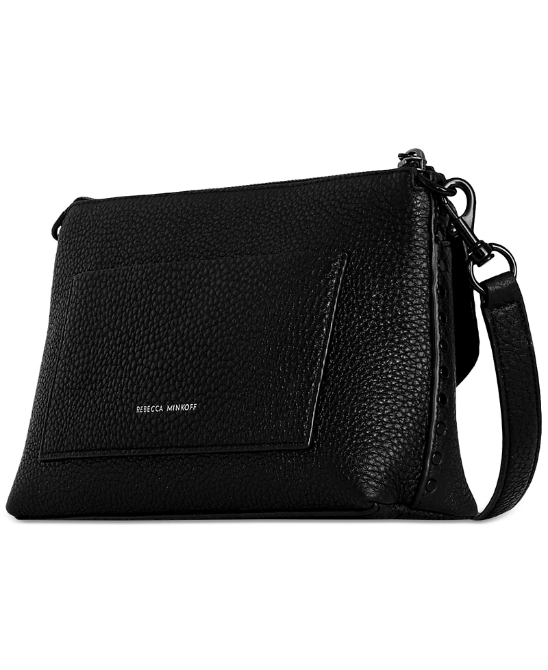 Rebecca Minkoff Darren Small Leather Top Zip Crossbody