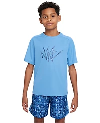 Nike Big Boys Dri-fit Short-Sleeve Logo Graphic Top
