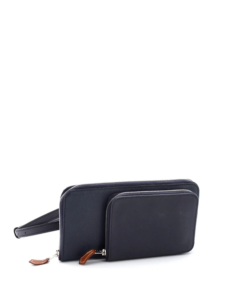 Pre-Owned HERMES Nouveau To Go Wallet Epsom with Swift