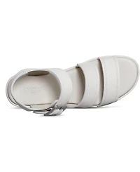 Rockport Women's Anala Strappy Open Toe Casual Wedge Sandals
