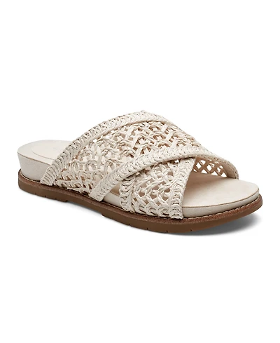 Rockport Women's Zora Open Toe Casual Flat Sandals