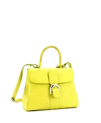 Pre-Owned Delvaux Mm Brillant Top Handle Bag Leather