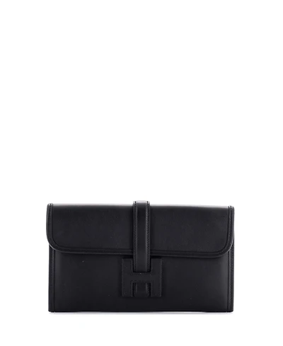 Pre-Owned HERMES Jige Duo Clutch Swift