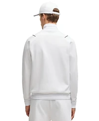 Boss by Hugo Boss Men's Double B Monogram Zip-Neck Sweatshirt