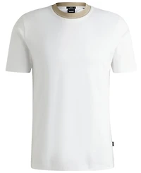 Boss by Hugo Men's Collar Stripe Slim-Fit T-Shirt