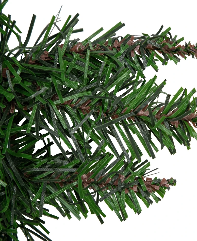 Northlight 22" Green Pine Artificial Heart Shape Wreath with Ground Stakes - Unlit