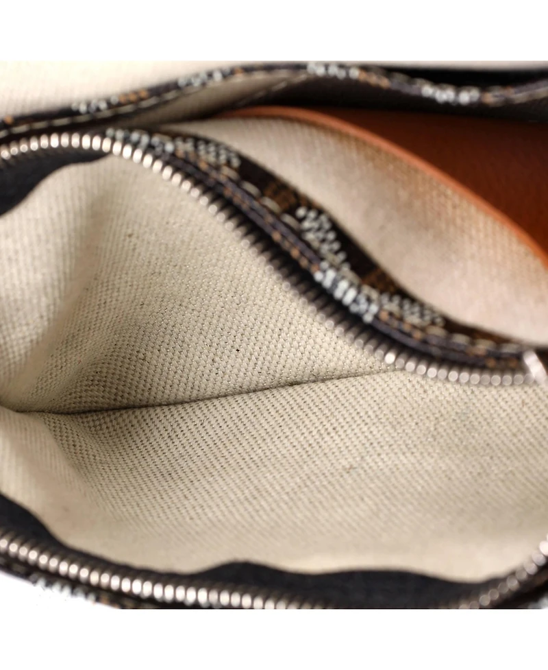 Pre-Owned Goyard Plumet Clutch Wallet Coated Canvas