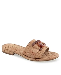 Aerosoles Women's Big Charm Slide Open Toe Sandals