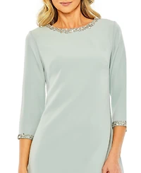 Mac Duggal Women's A-Line Embellished Cocktail Dress