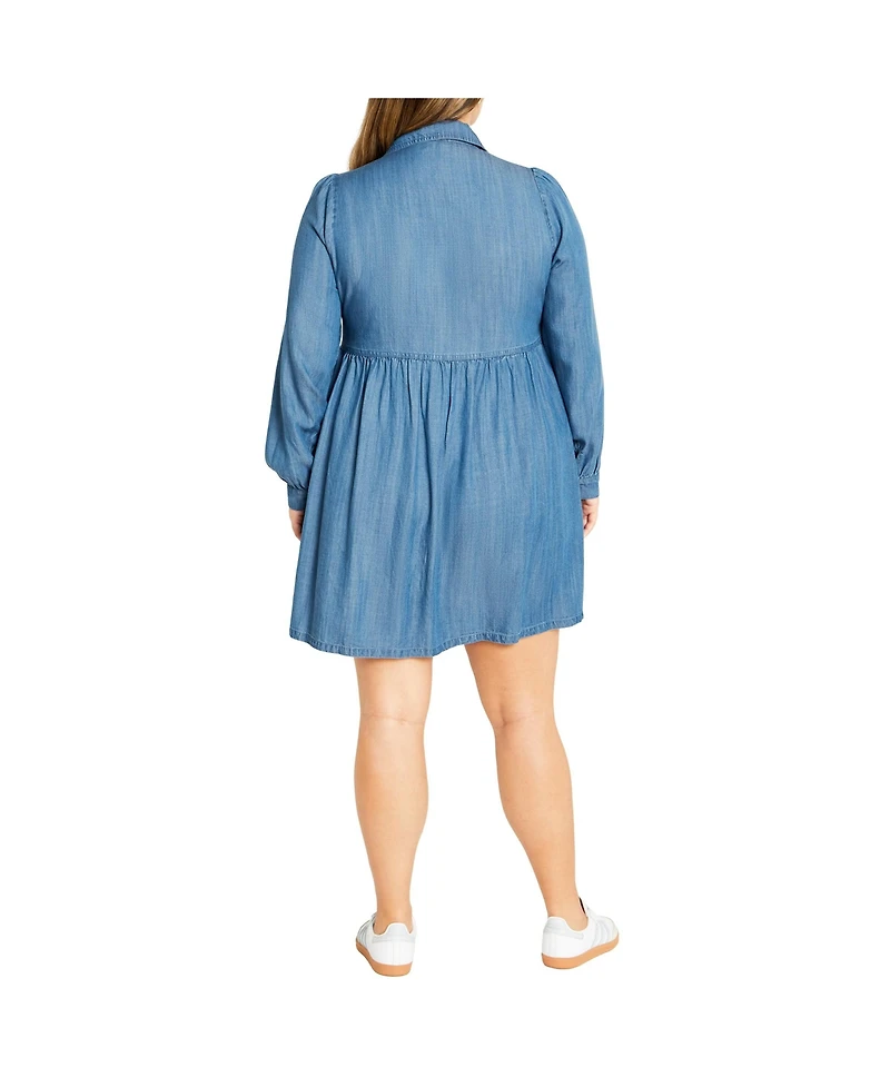 City Chic Plus Brayden Mini Dress