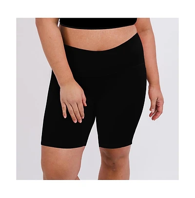 Calypsa Plus Tummy Control Long Bike Swim Shorts