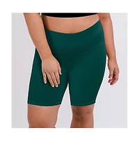 Calypsa Plus Tummy Control Long Bike Swim Shorts