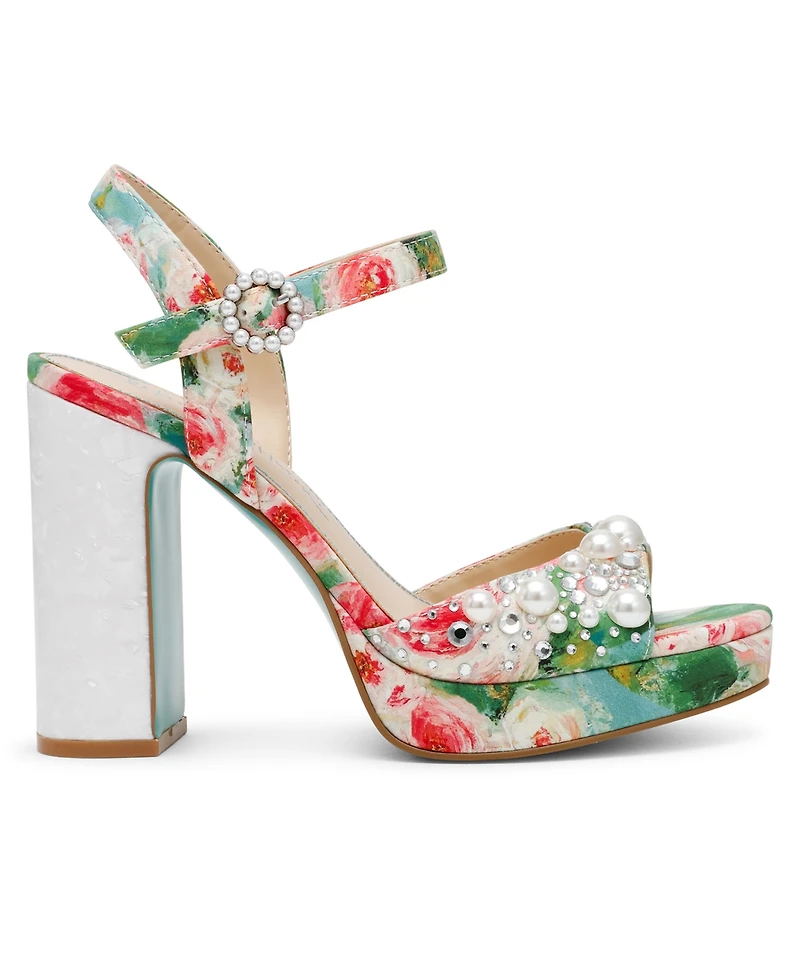 Betsey Johnson Avian Platform Dress Sandals