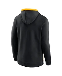 Fanatics Men's Black Pittsburgh Pirates True Classics Fanarama Pullover Hoodie
