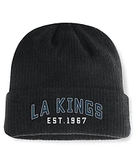 Fanatics Men's Black Los Angeles Kings Andee Cuffed Beanie
