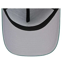New Era Men's Green New York Jets A-Frame 9FORTY Adjustable Hat