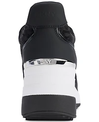 Dkny Women's Kamay Lace-Up Wedge Sneakers