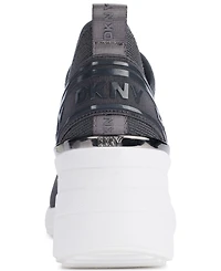 Dkny Women's Keeva Slip-On Wedge Sneakers