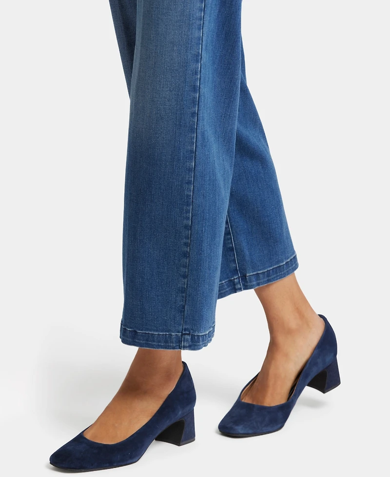 Nydj Women's Teresa Wide Leg Ankle Jeans