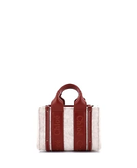 Pre-Owned Chloe Small Woody Tote Recycled Felt with Leather