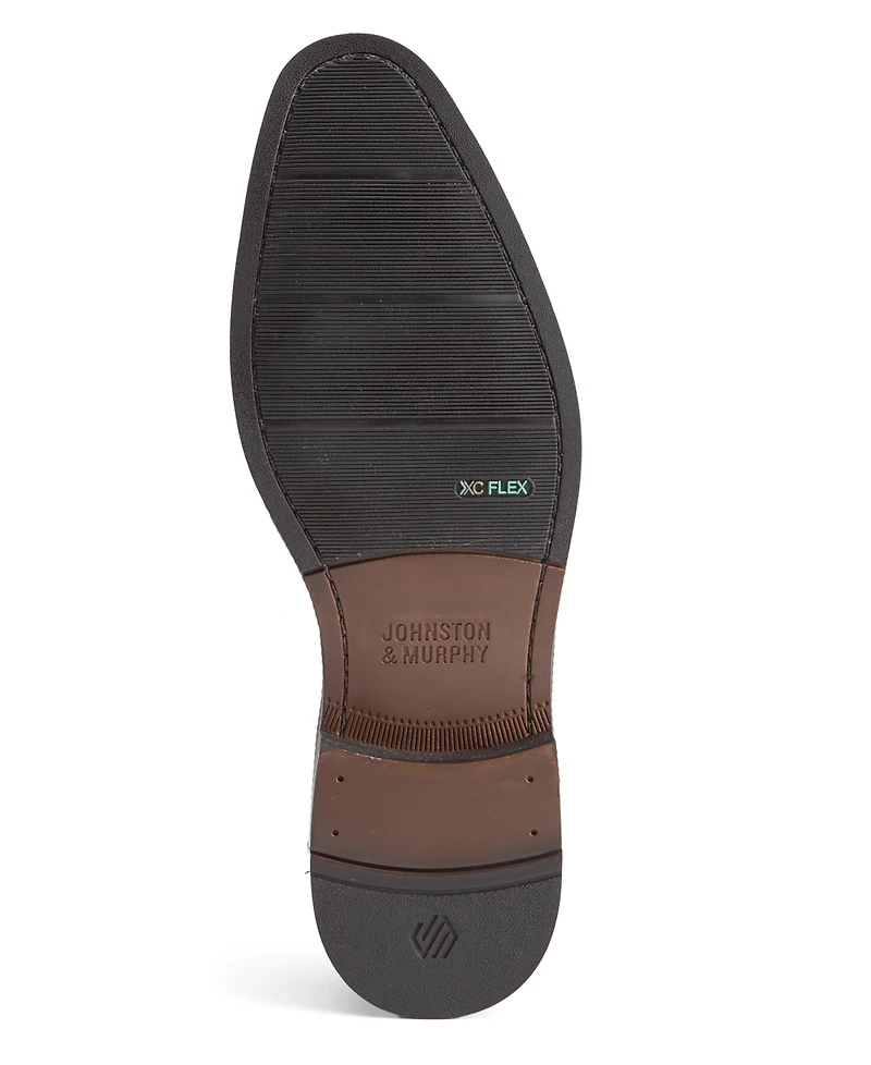 Johnston & Murphy Men's Landry Embossed Plain Toe Shoe