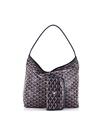 Pre-Owned Goyard Boheme Hobo Coated Canvas